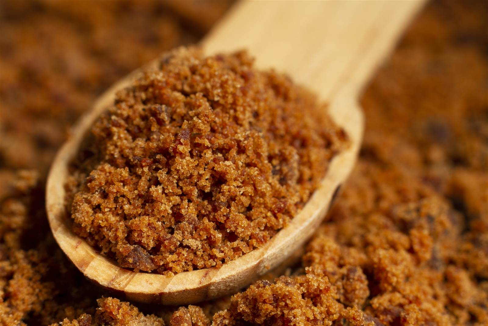 Healthy morning habits with tea and natural brown sugar